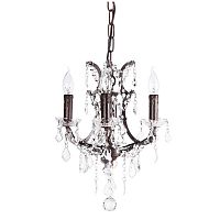 люстра 19th c. rococo iron & clear crystal round vol.i бронза в Махачкале