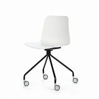 стул glide на колесиках белый в Махачкале