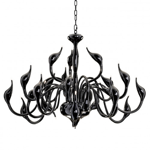подвесная люстра lightstar cigno collo bk 751247 в Махачкале