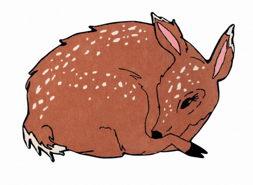 ковер шерстяной олененок the deer в Махачкале