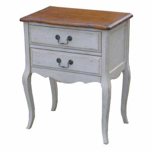прикроватная тумба mobilier de maison белая, коричневая в Махачкале