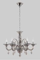 подвесная люстра crystal lux caetano sp-pl6 smoke в Махачкале