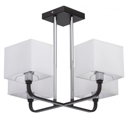 потолочная люстра mw-light прато 5 101011904 белая в Махачкале