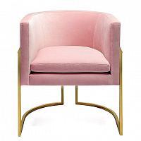 кресло julius chair розовое в Махачкале