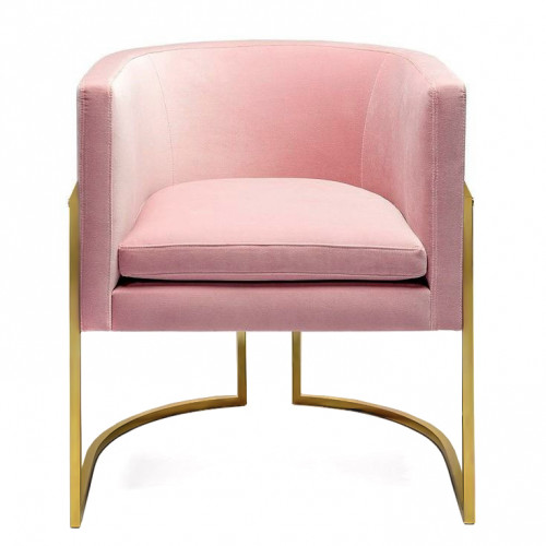 кресло julius chair розовое в Махачкале
