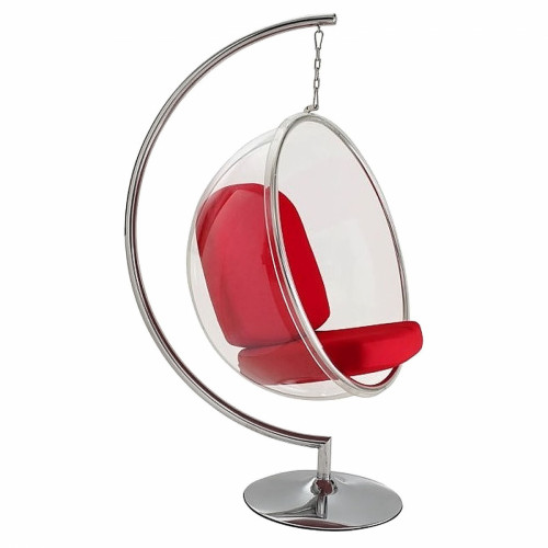 кресло bubble chair with stand красное в Махачкале