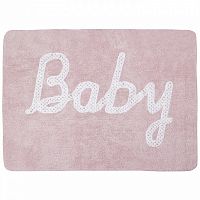 ковер с надписью baby розовый в Махачкале