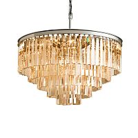 подвесной светильник odeon 10a chrome/amber от delight collection хром/янтарная в Махачкале