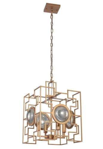 подвесная люстра crystal lux cuento sp4 gold в Махачкале