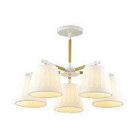 потолочная люстра odeon light nicola 4111/5 белый в Махачкале
