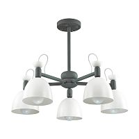 потолочная люстра lumion fiona 3687/5c белая в Махачкале