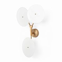 настенный светильник branching discs белый в Махачкале
