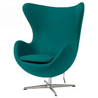 кресло egg chair изумрудное в Махачкале