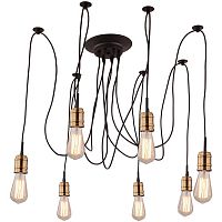 подвесная люстра arte lamp mazzetto a4290sp-7bk в Махачкале