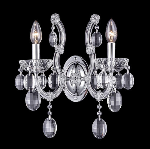 бра crystal lux hollywood ap2 chrome в Махачкале
