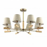 потолочная люстра lumion robin 3703/8c бежевая в Махачкале