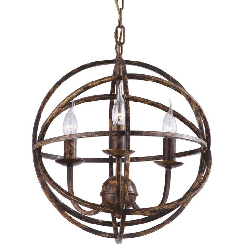 подвесная люстра arte lamp kopernik a1703sp-3br в Махачкале